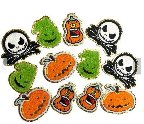 HALLOWEEN  PRE-ORDER Chenille SHIPS BY 07/14