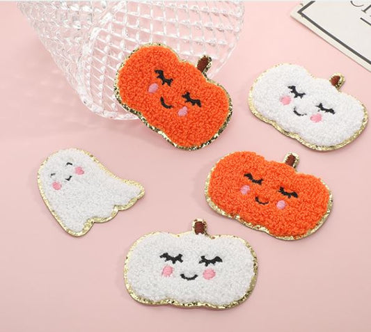 PRE-ORDER CUTE HALLOWEEN Chenille Patches SHIPS BY 07/14