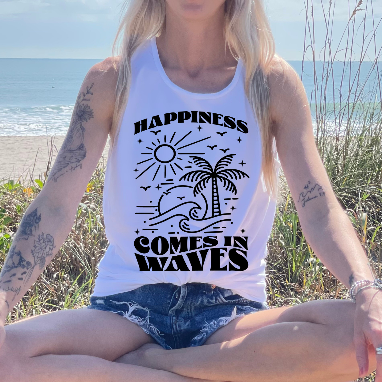 Happiness Comes In Waves