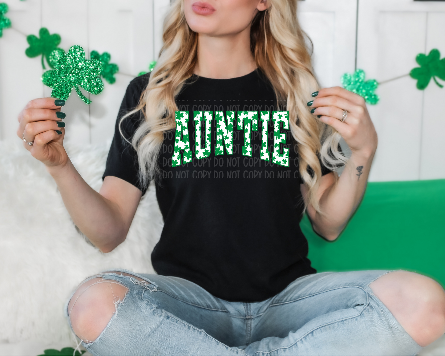 ST. Patrick's Auntie DTF