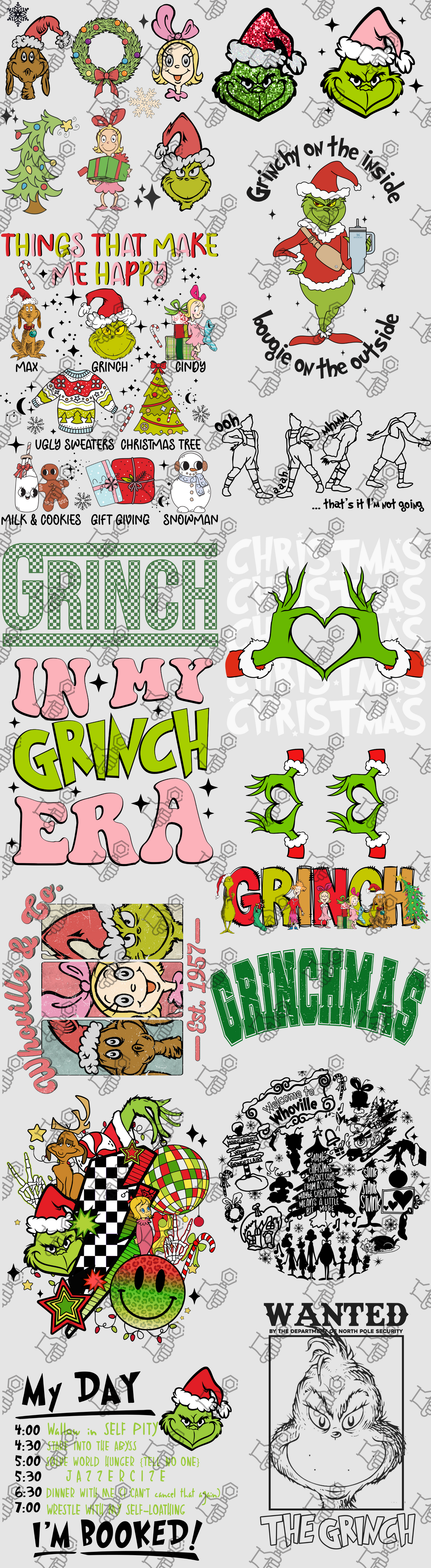 Christmas Gang Sheet