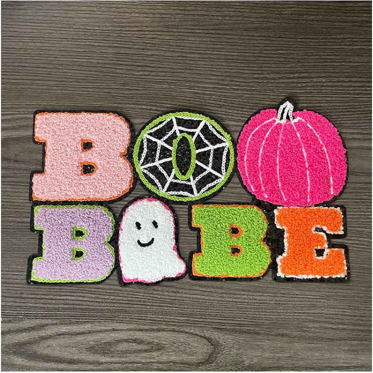 Spooky Chenille Letters