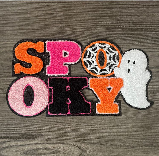 Spooky Chenille Letters