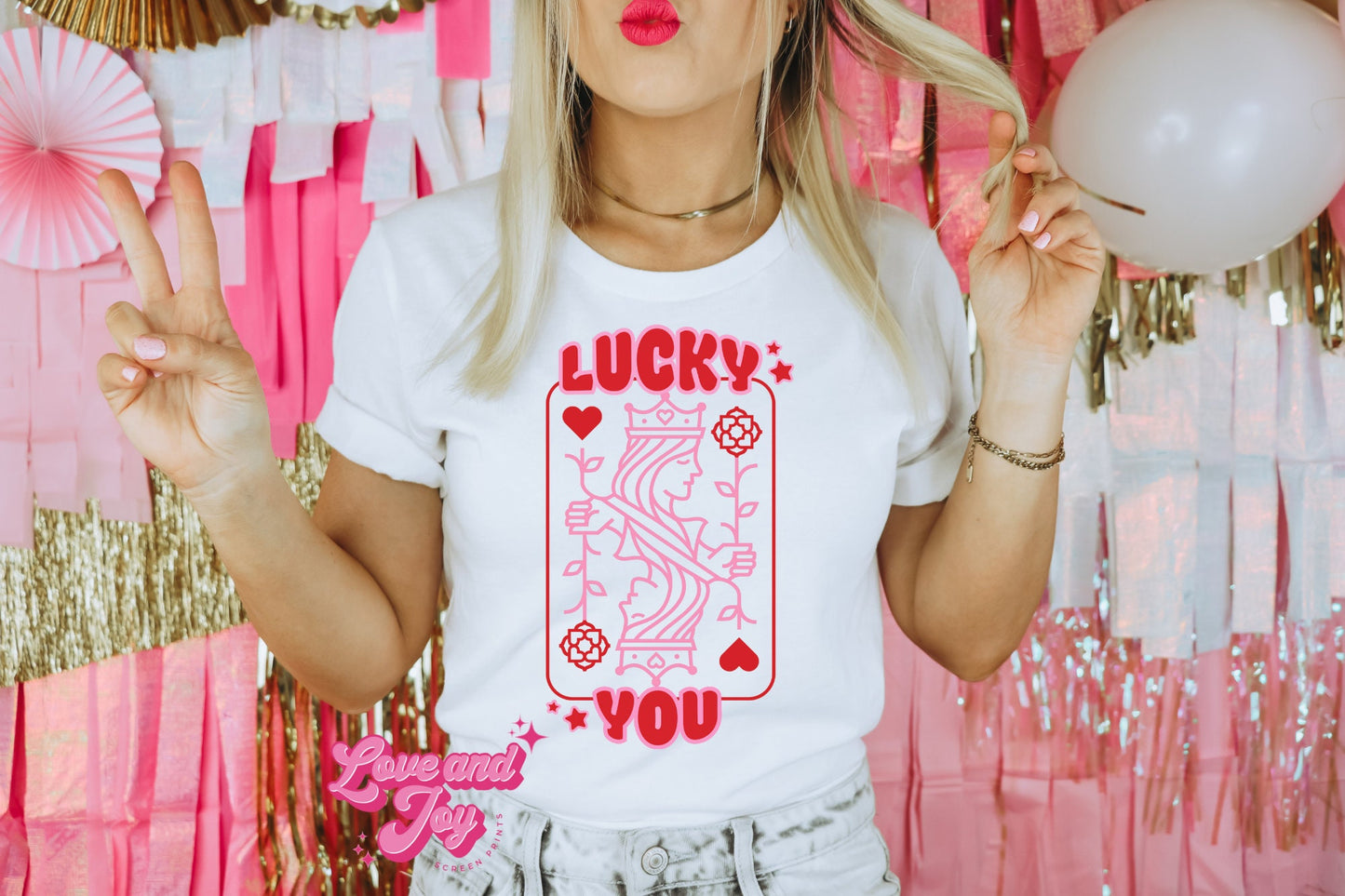 Lucky You Transfer TWO COLOR