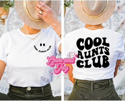 Cool Aunts Club SINGLE COLOR