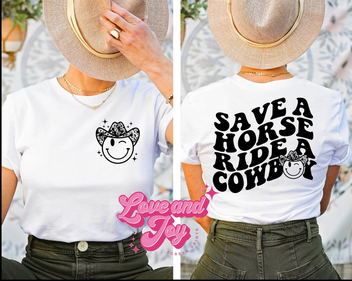 Save a Horse Ride a Cowboy SINGLE COLOR