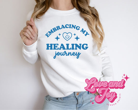 Embracing My Healing Journey Transfer SINGLE COLOR