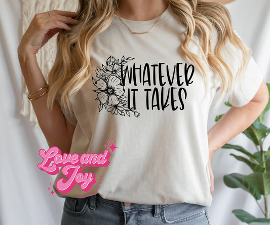 Whatever it Takes SINGLE COLOR